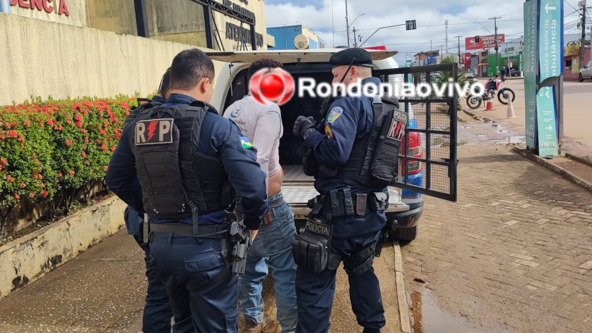 NA UPA: PM prende homem acusado de tentar matar irmão a tiros