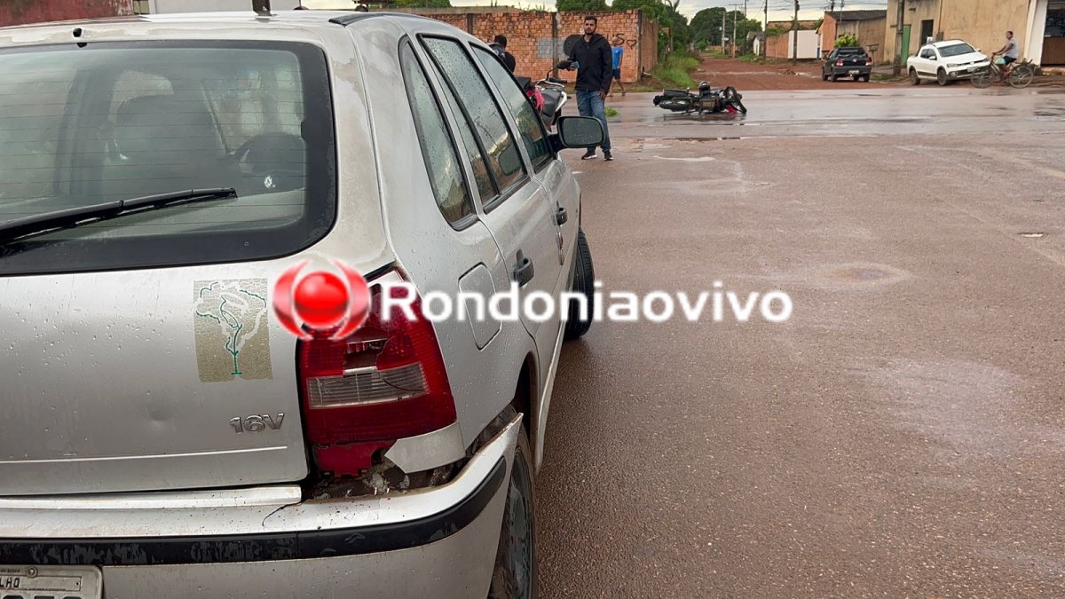 MAIS UM: Duas pessoas ficam lesionadas em acidente na Mamoré