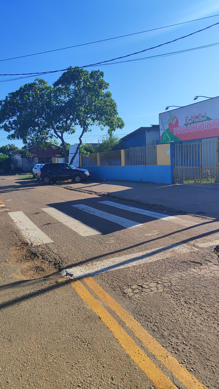 EDWILSON NEGREIROS:  Pedido de vereador promove revitalização de faixa de pedestres