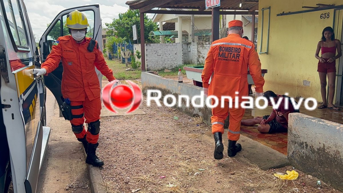 TENTATIVA DE HOMICÍDIO: Homem fica em estado grave ao ser atacado na cabeça por 'Menor'