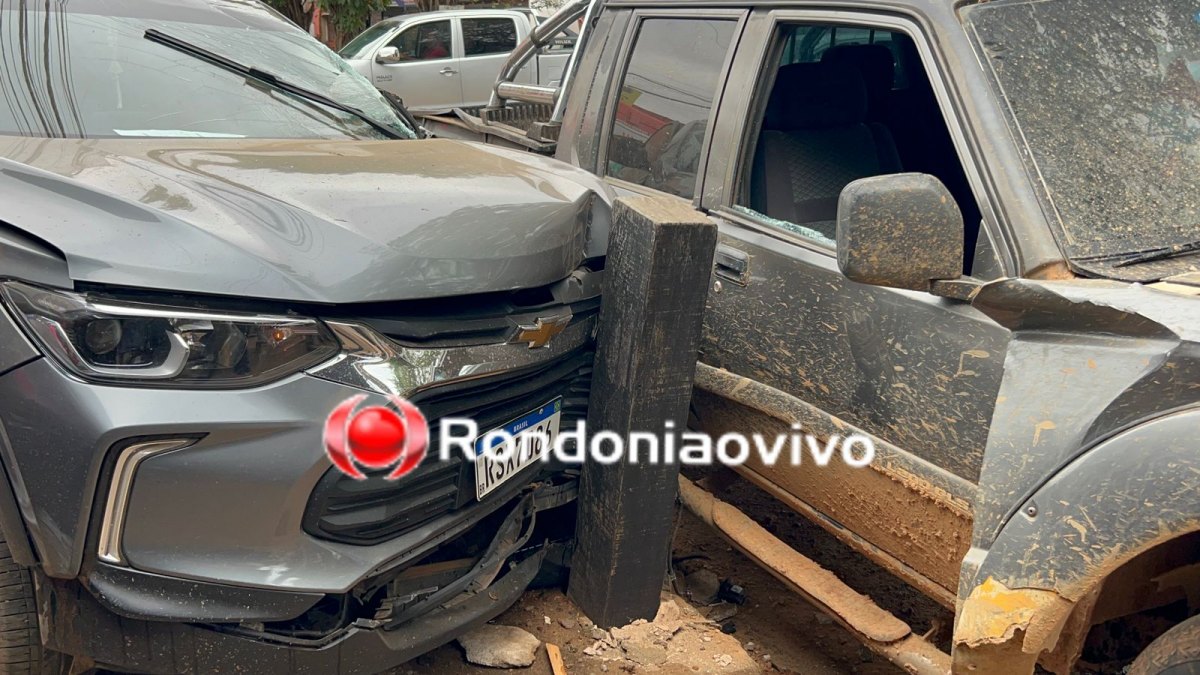 VÍDEO: Caminhonete avança preferencial e provoca grave acidente