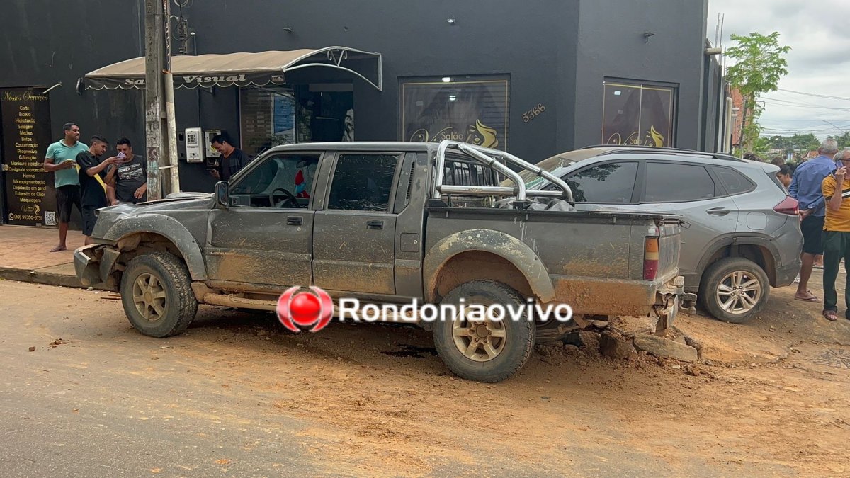 VÍDEO: Caminhonete avança preferencial e provoca grave acidente
