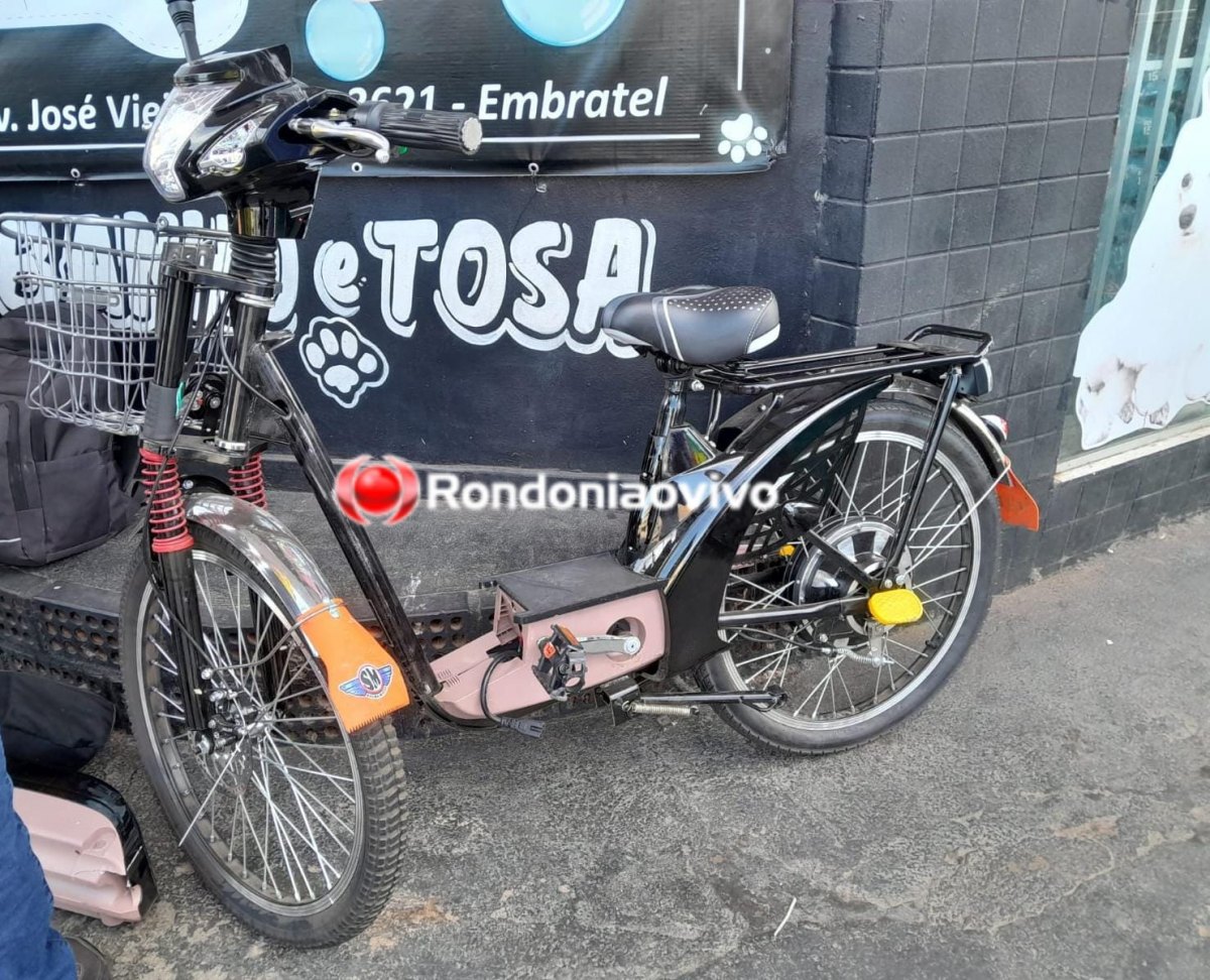 NA CAÚLA: Atropelamento envolvendo moto e bicicleta elétrica deixa duas vítimas
