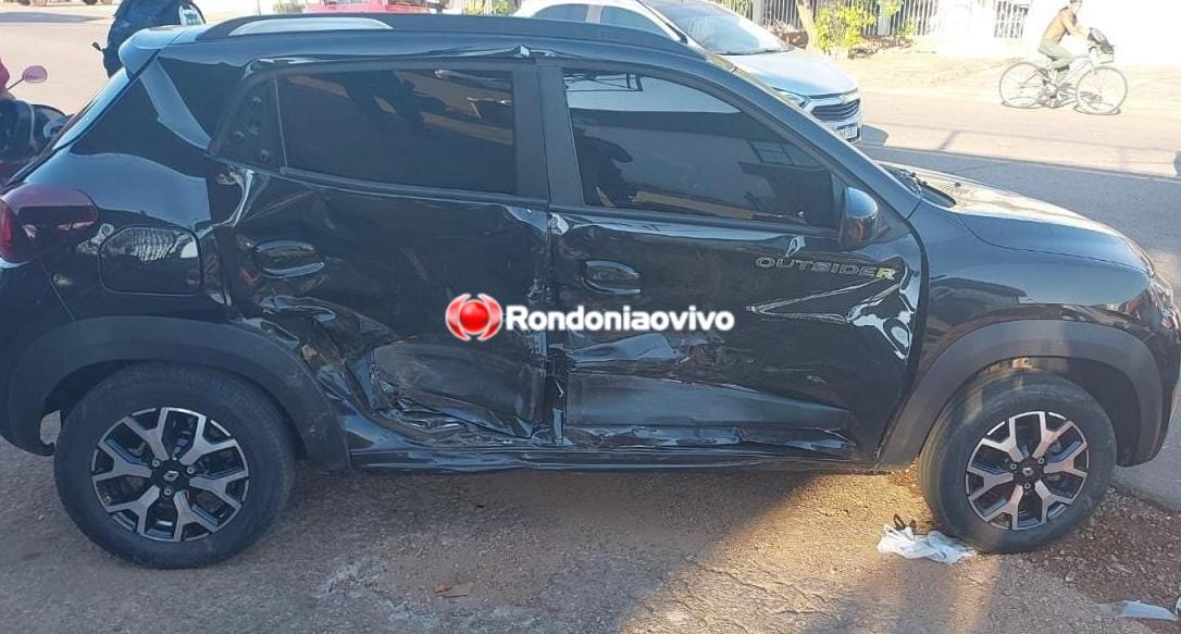 NA DOM PEDRO: Idoso e mais duas pessoas sofrem ferimentos em acidente com três veículos 