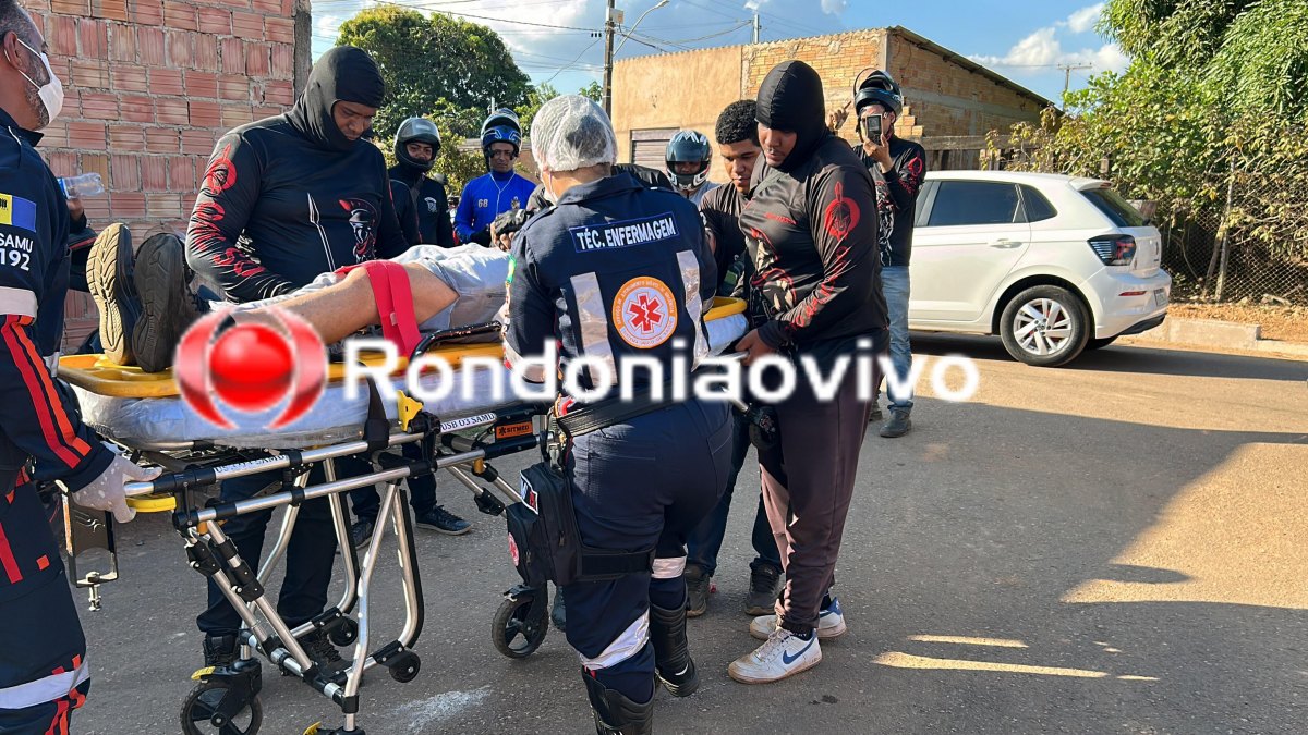 VÍDEO: Motoboy sofre acidente durante perseguição a criminosos na zona Sul