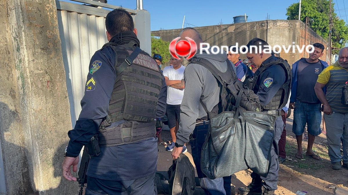 ASSISTA: Assaltantes são atropelados em perseguição e ficam em estado grave 