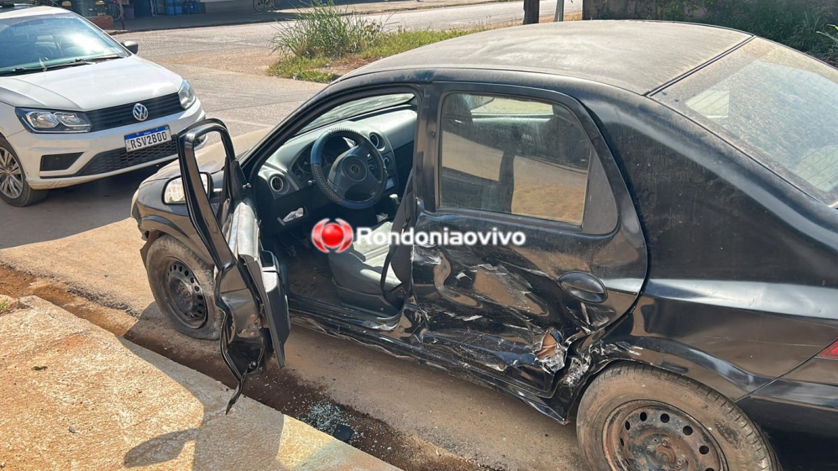 NA ALEXANDRE: Grave batida envolvendo três carros deixa mulher ferida