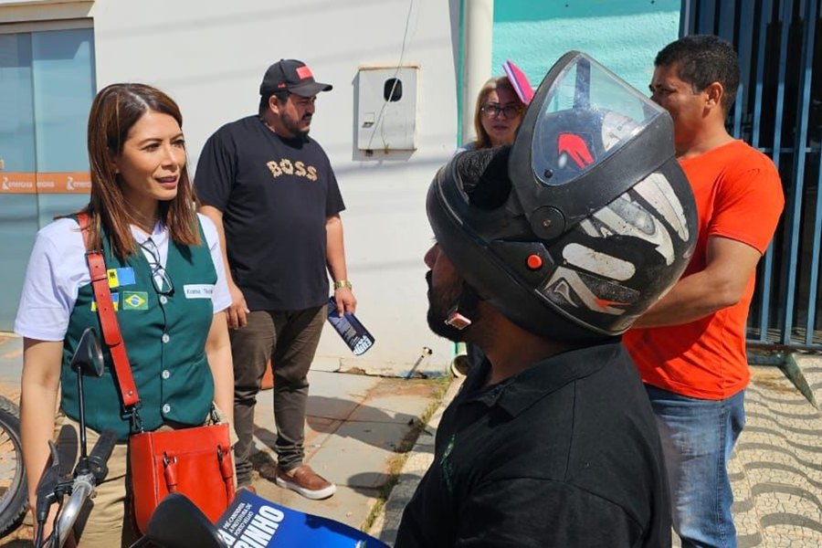 DISTRITOS: Em visita, Euma Tourinho destaca o sentimento de pertencimento da população