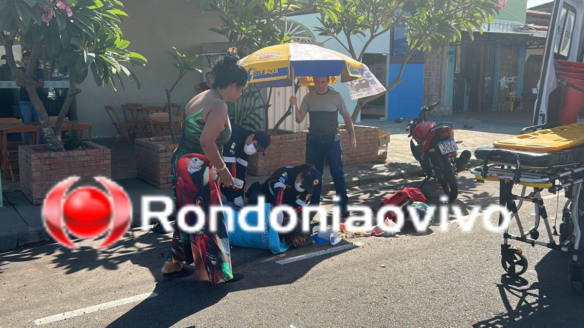 NA DUQUE: Farmacêutico sofre grave acidente após motorista cruzar preferencial 