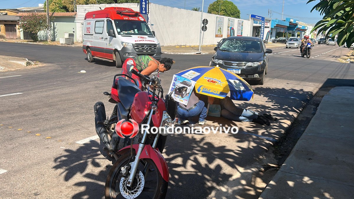 NA DUQUE: Farmacêutico sofre grave acidente após motorista cruzar preferencial 