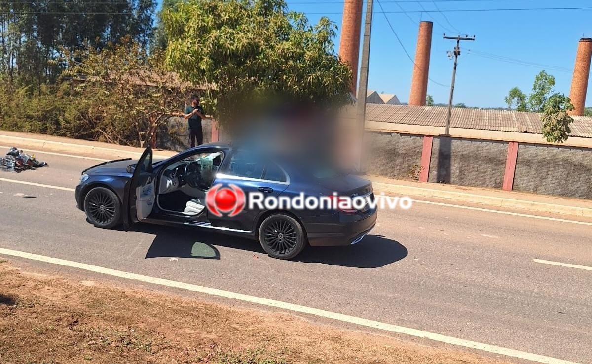 FATAL: Motorista de Mercedes C-180 atropela e mata ciclista na Rua da Beira 