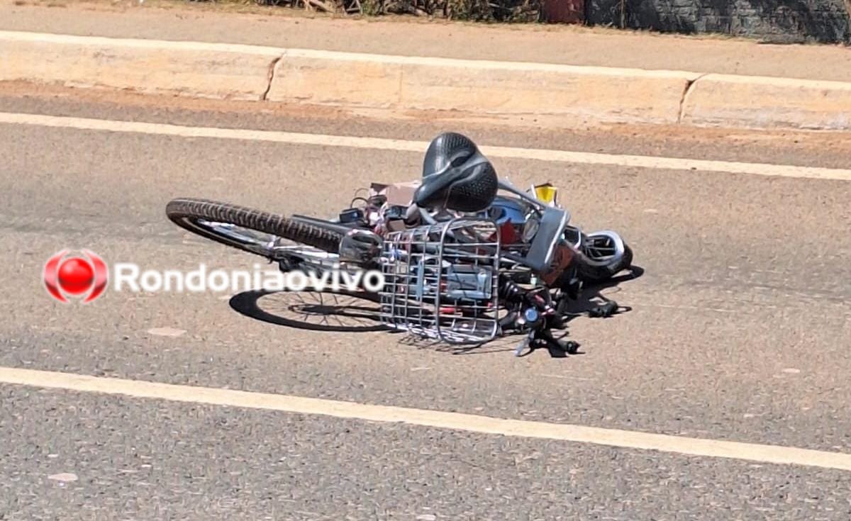 FATAL: Motorista de Mercedes C-180 atropela e mata ciclista na Rua da Beira 