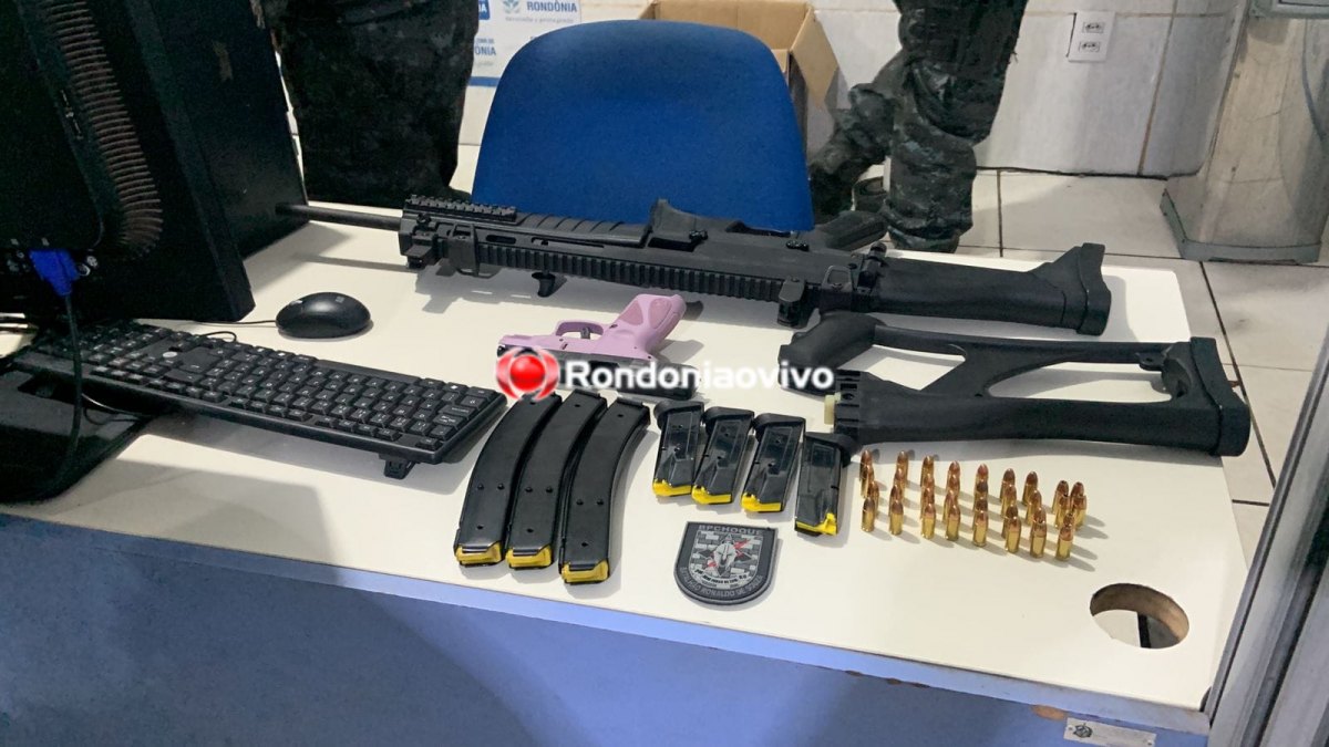 PERSISTERE: Apenado é preso no Bairro Novo com arma longa e pistola 9mm