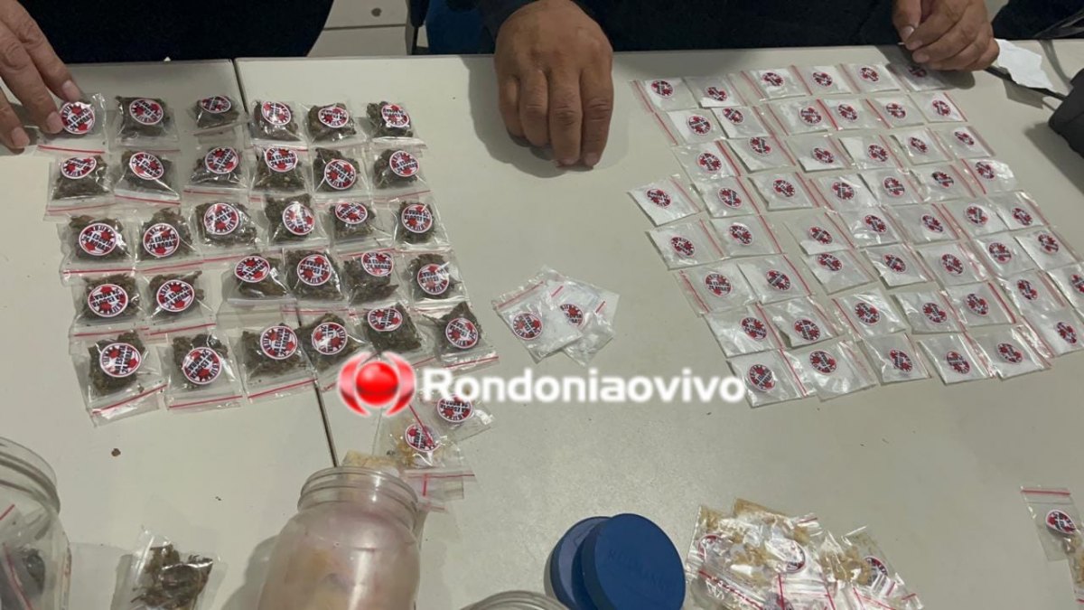 ORGULHO DO MADEIRA: Adolescente é flagrado com mais de 200 porções de drogas e objetos roubados 