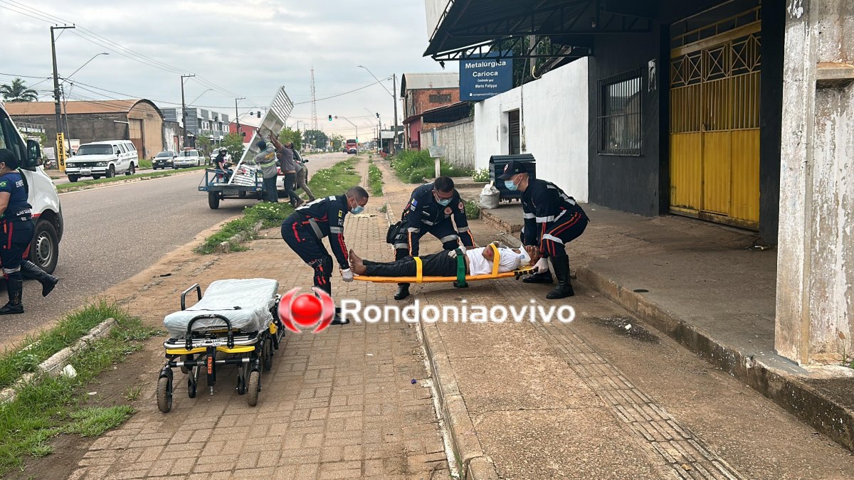 ASSISTA: Moto aplicativo fica desacordado após atropelar cachorro 'Caramelo'