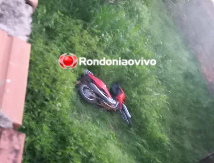 ÚLTIMO SINAL: Criminoso furta moto na frente da UPA e arranca rastreador; PM agiu rápido