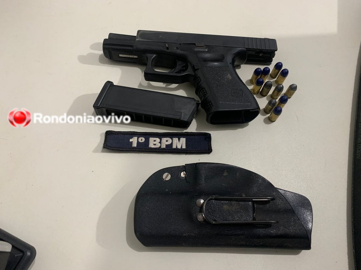 APÓS PERSEGUIÇÃO: Criminoso trocou tiros com a polícia e fraturou mão de cabo da PM 