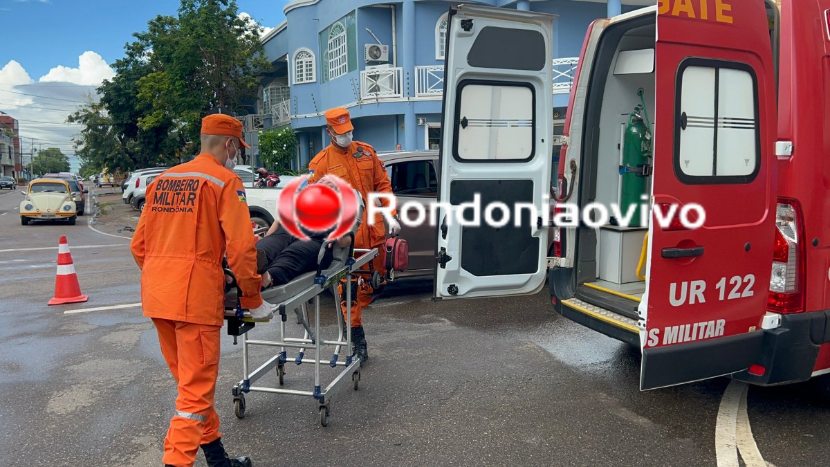 VÍDEO: Colisão entre carros deixa passageira lesionada na Avenida Abunã