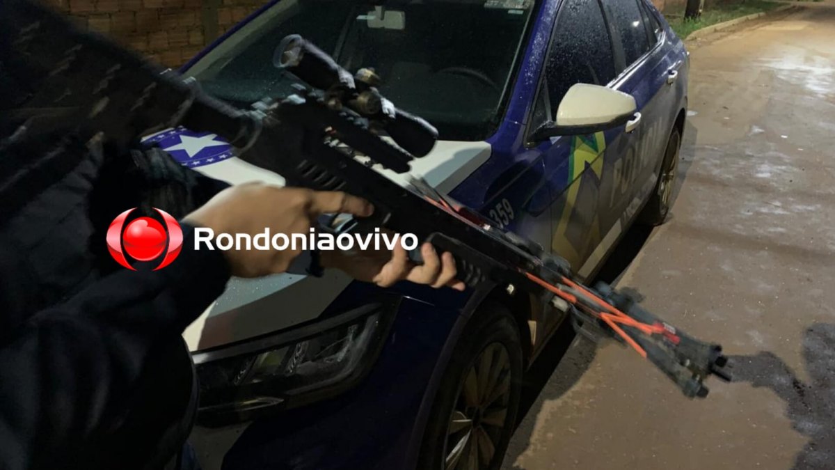 ERA FORAGIDO: Fabricante de armas do CV é preso com duas submetralhadoras em serralheria 