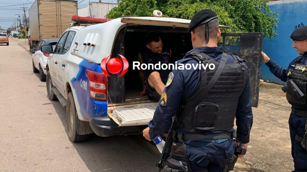 TRÁFICO: PM prende 'Zói do CV' flagrado com drogas e objetos sem procedência 