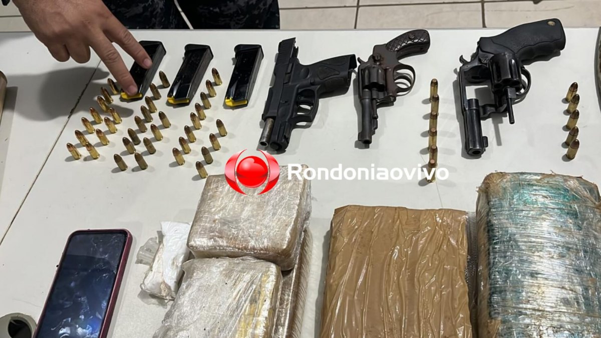 VULGO 'GG': Operação prende líder do PCC e localiza esconderijo de armas do grupo criminoso