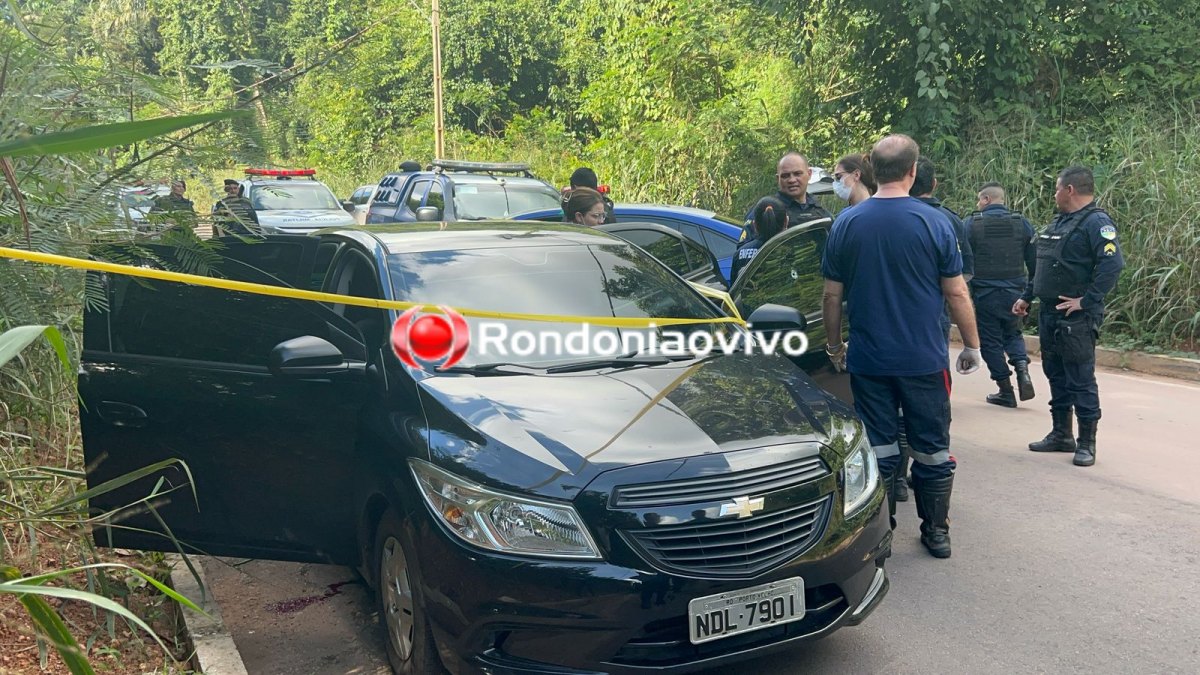 VÍDEO: Homem e mulher são encontrados mortos a tiros dentro de carro