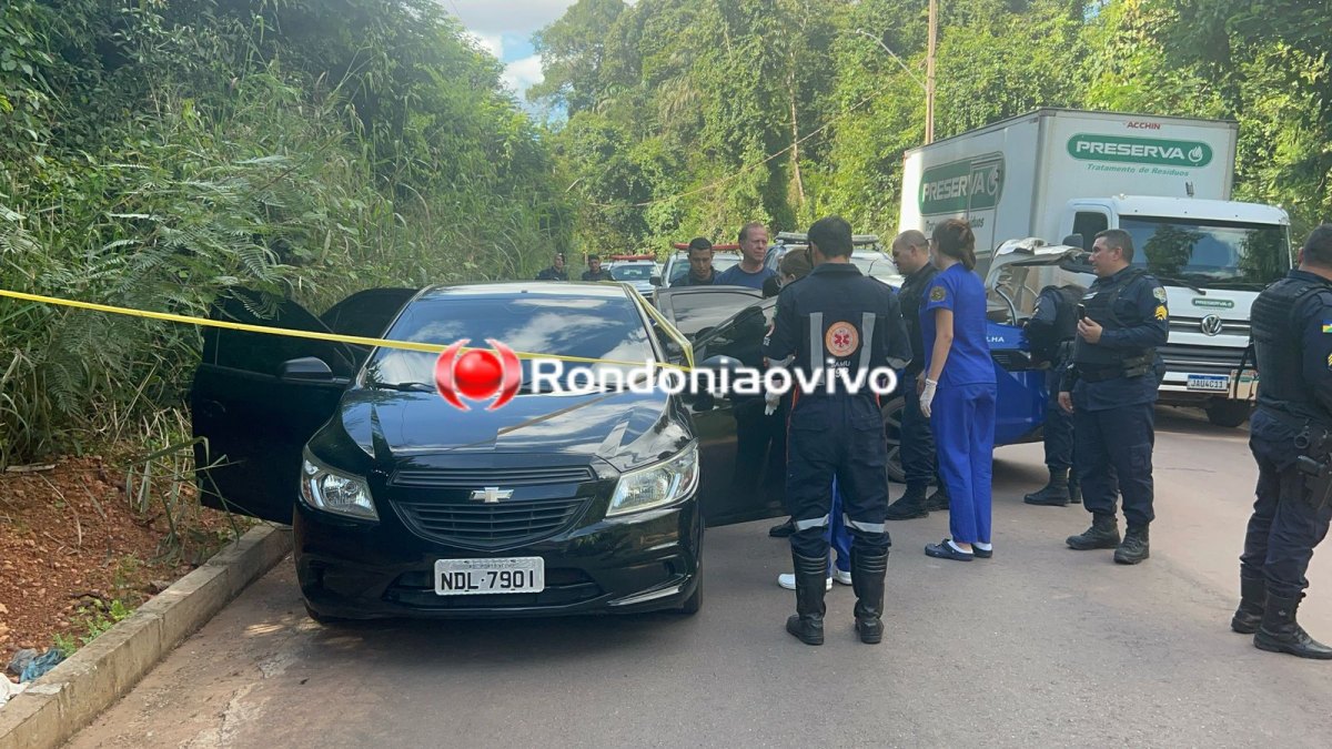 VÍDEO: Homem e mulher são encontrados mortos a tiros dentro de carro