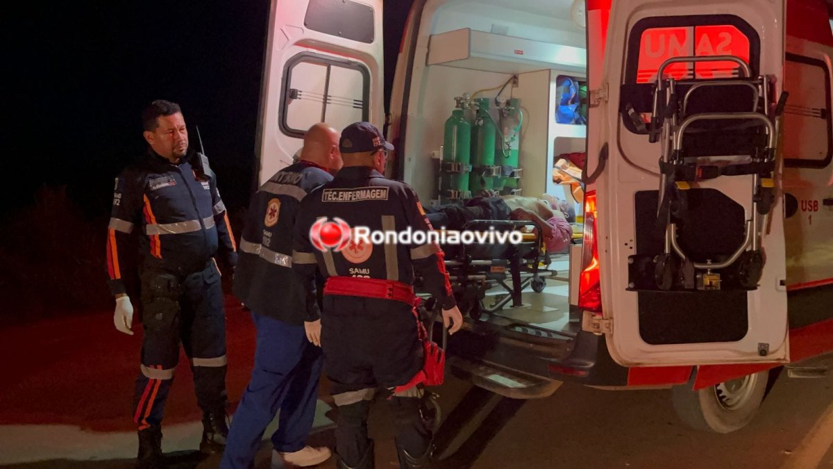 ATROPELAMENTO: Dois homens ficam seriamente feridos em grave acidente na BR-319 