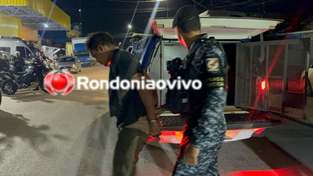 VARREDURA: Operação da PM resulta na prisão de quatro foragidos em Porto Velho 