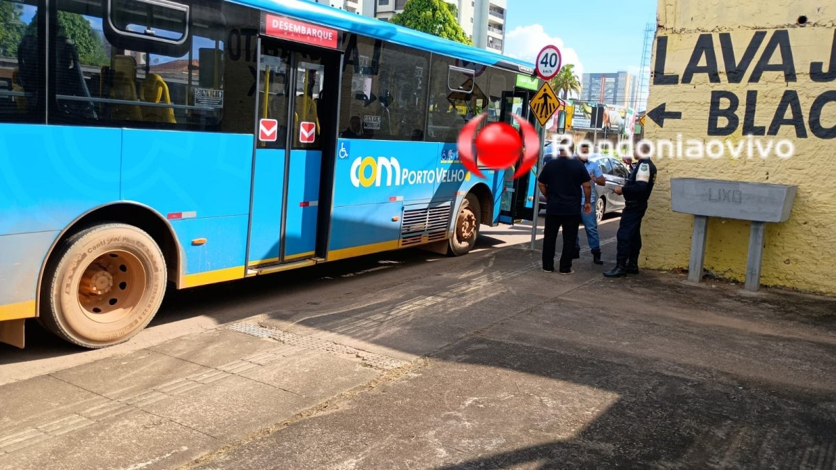 PM ACIONADA: Batida entre ônibus e caminhão é registrada em Porto Velho 