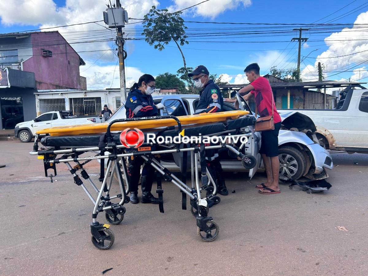 VÍDEO: Passageira de Gol fica ferida em violenta batida na Mamoré