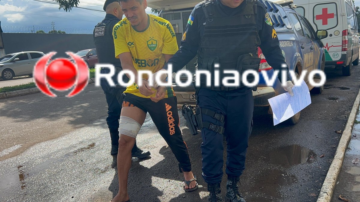 QUADRILHA DO MT: Ladrão de banco baleado durante perseguição é transferido para o JPII