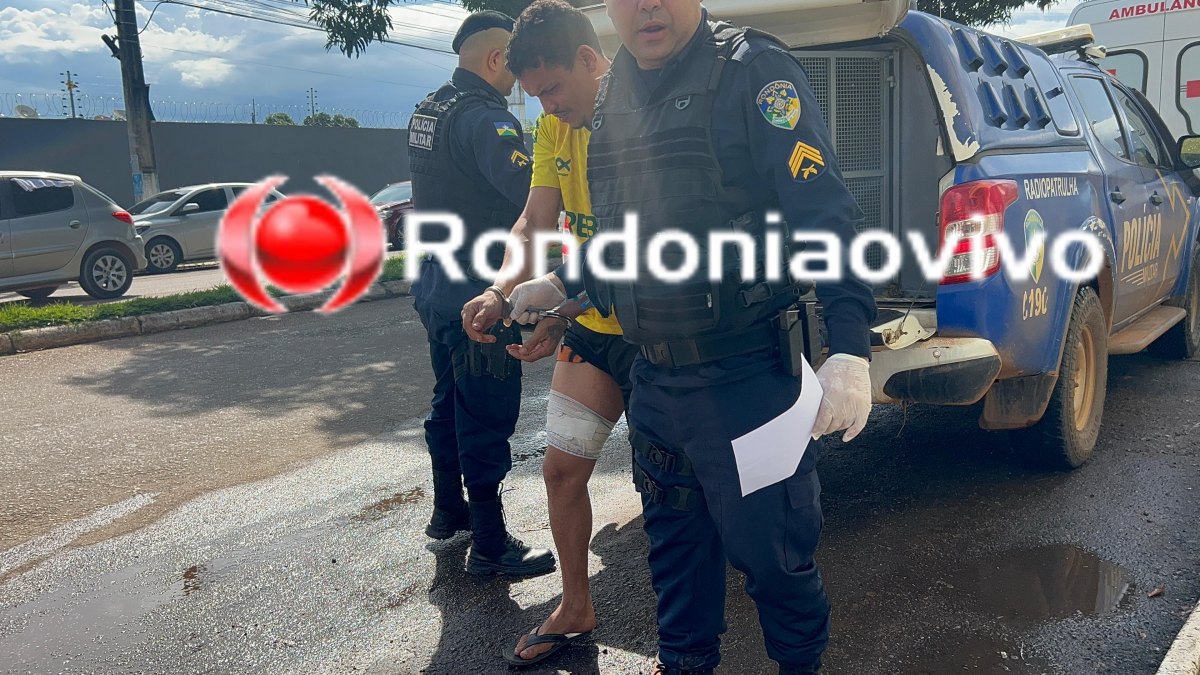 QUADRILHA DO MT: Ladrão de banco baleado durante perseguição é transferido para o JPII