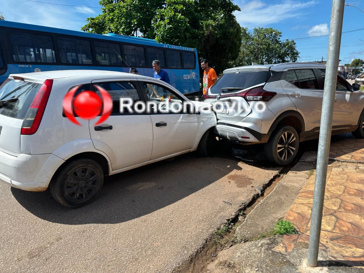 ENGAVETAMENTO: Vídeo mostra acidente envolvendo três veículos na Campos Sales; Motorista preso