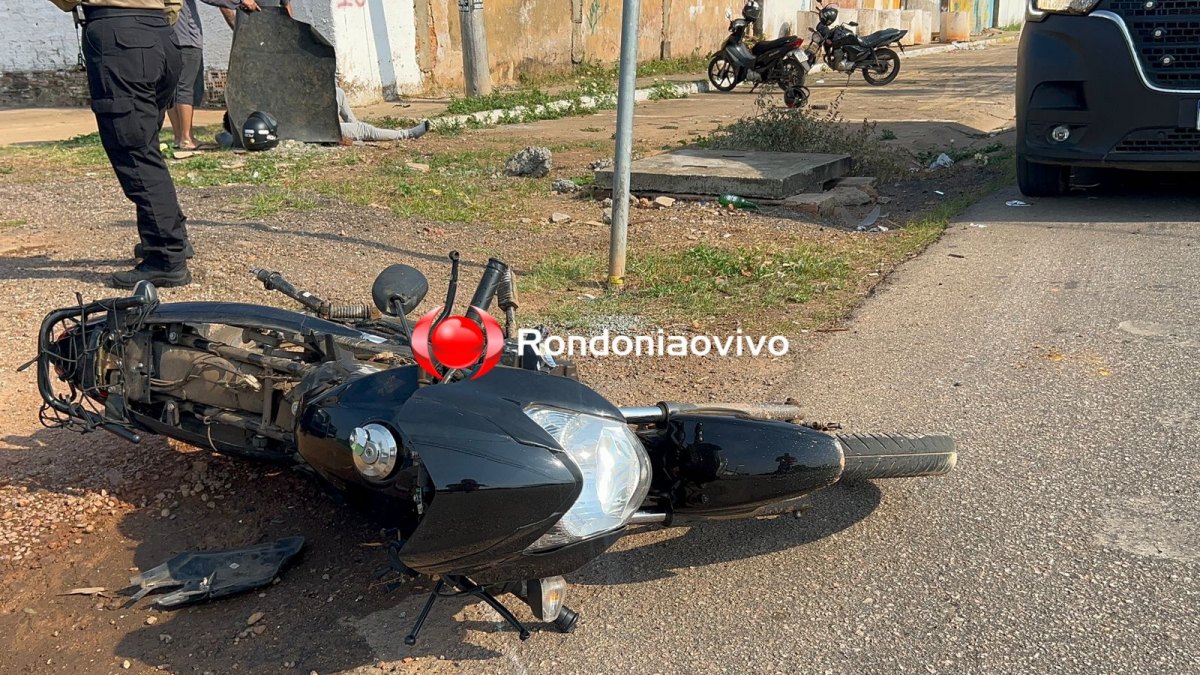 VÍDEO: Motorista de Hilux foge após deixar moto app e passageira em estado grave