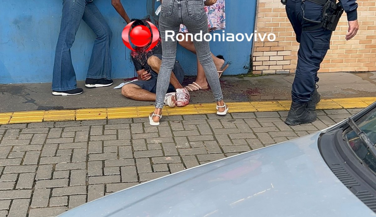 VÍDEO: Flanelinha é atacado no pescoço na 7 de Setembro