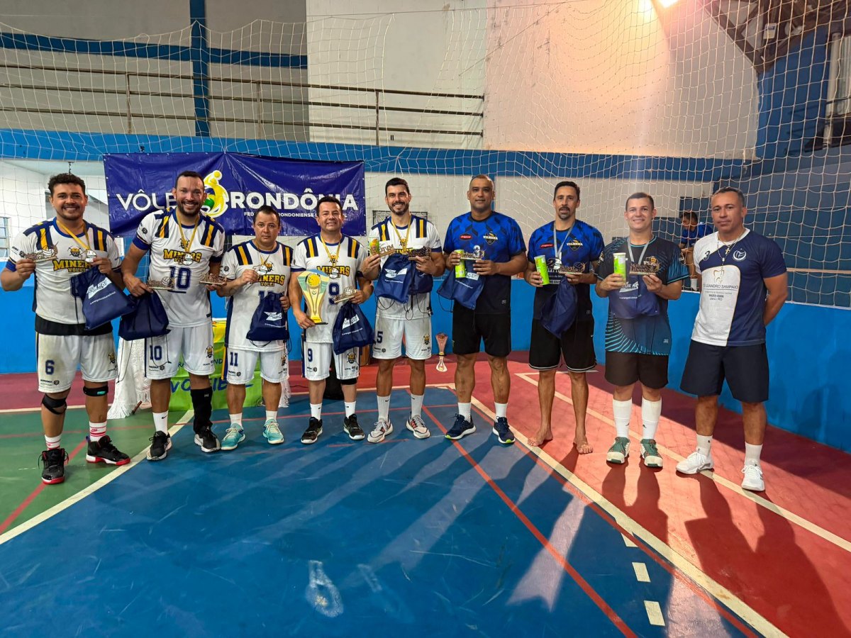 SUCESSO: Miners feminino vira vice-campeão de voleibol em Ji-Paraná
