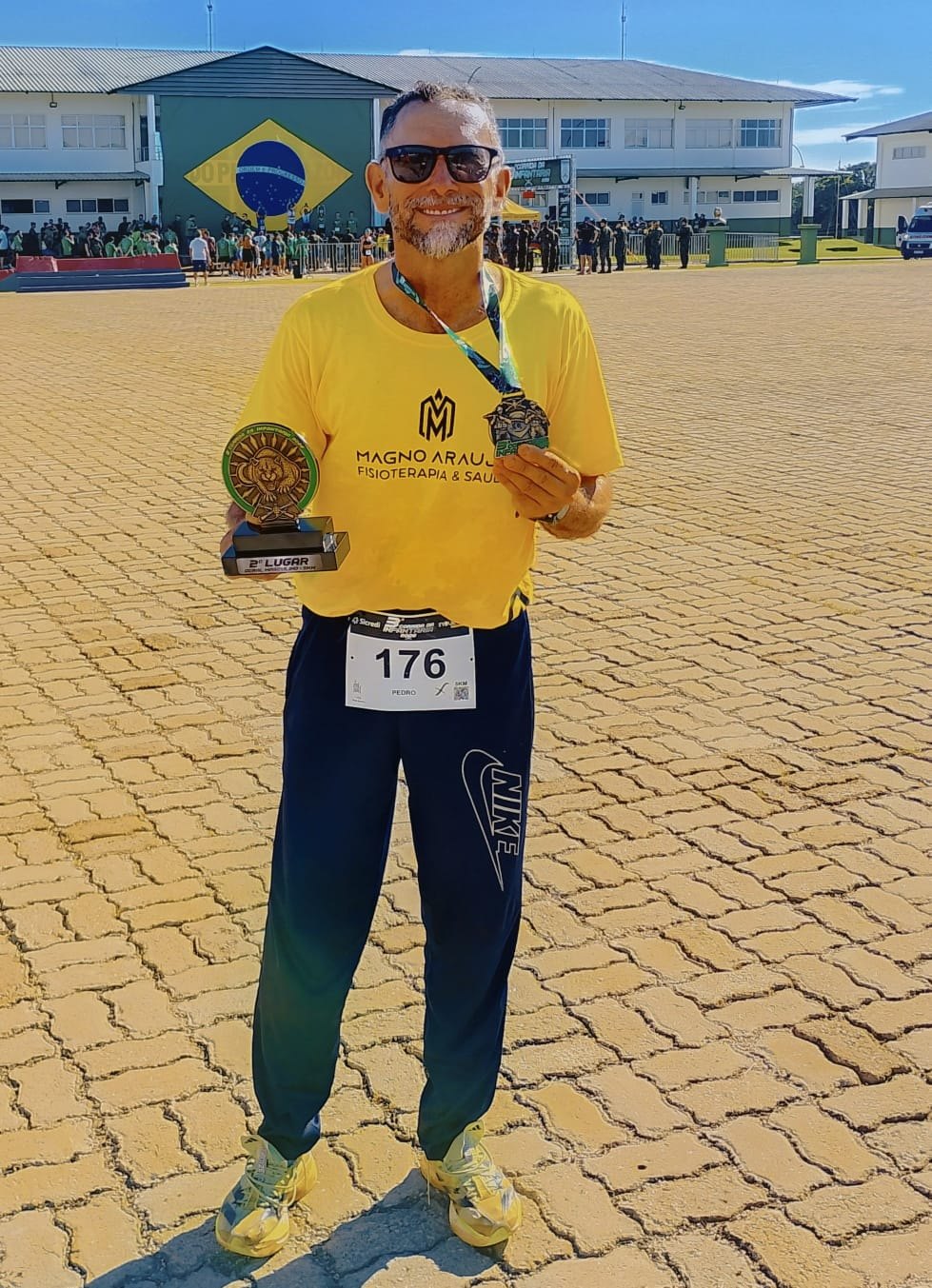 MARATONISTA: Jornalista supera acidente e inspira atletas nas corridas de rua em PVH