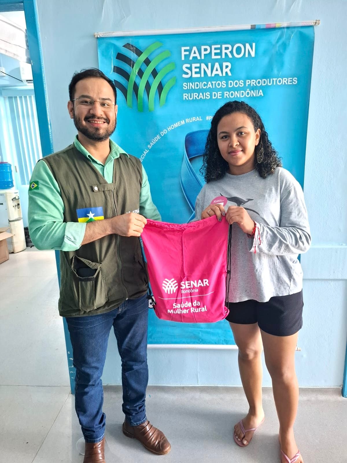 FAPERON/SENAR : Rio Pardo e Nova Mutum recebem ação social da Semias