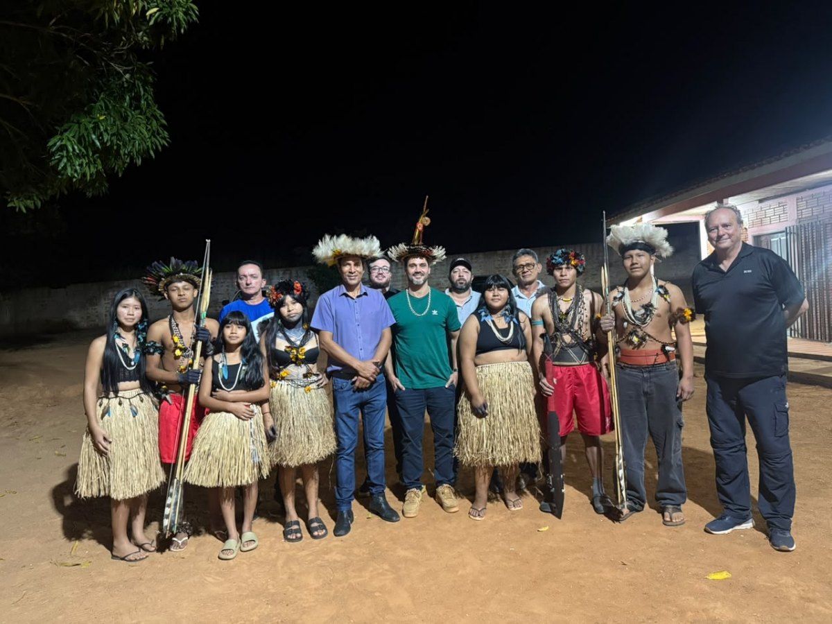 CÁSSIO GOIS: Terra Indígena Roosevelt recebe capacitação da Escola do Legislativo de RO