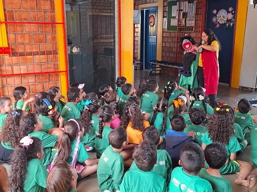 EDUCAÇÃO DE TRÂNSITO: Detran leva orientação de trânsito para estudantes da Zona Leste de PVH
