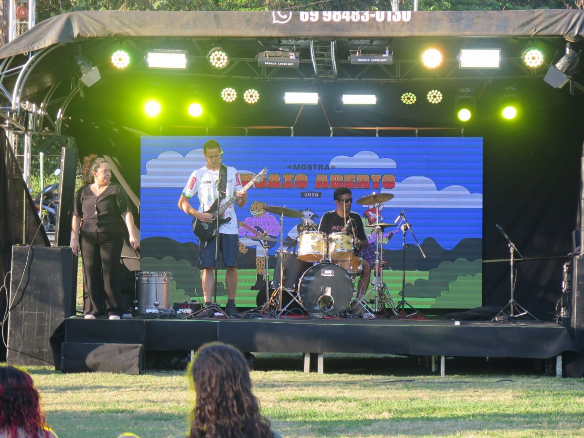 PROGRAMAÇÃO: Mostra Ensaio Aberto reúne música e arte no Parque Ecológico de Vilhena