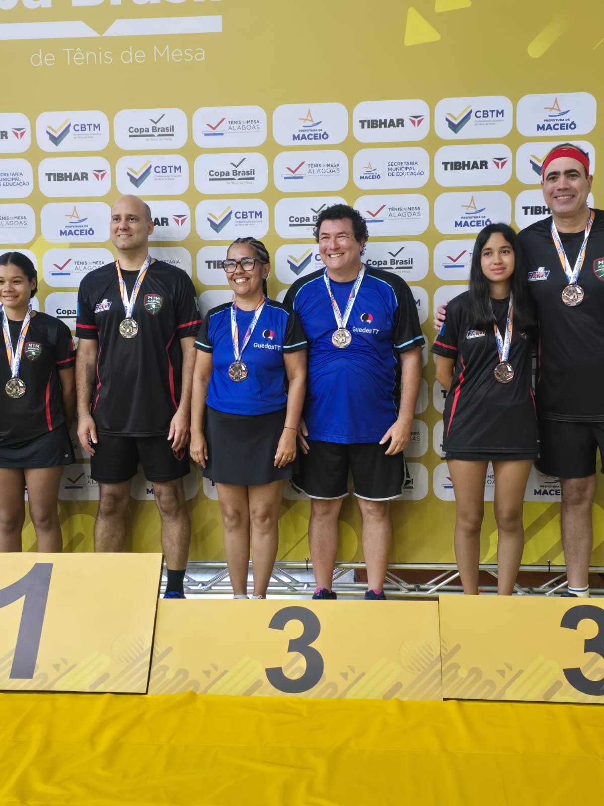 TÊNIS DE MESA: Rondônia conquista 26 medalhas e Guedes TT é campeão da Copa Brasil
