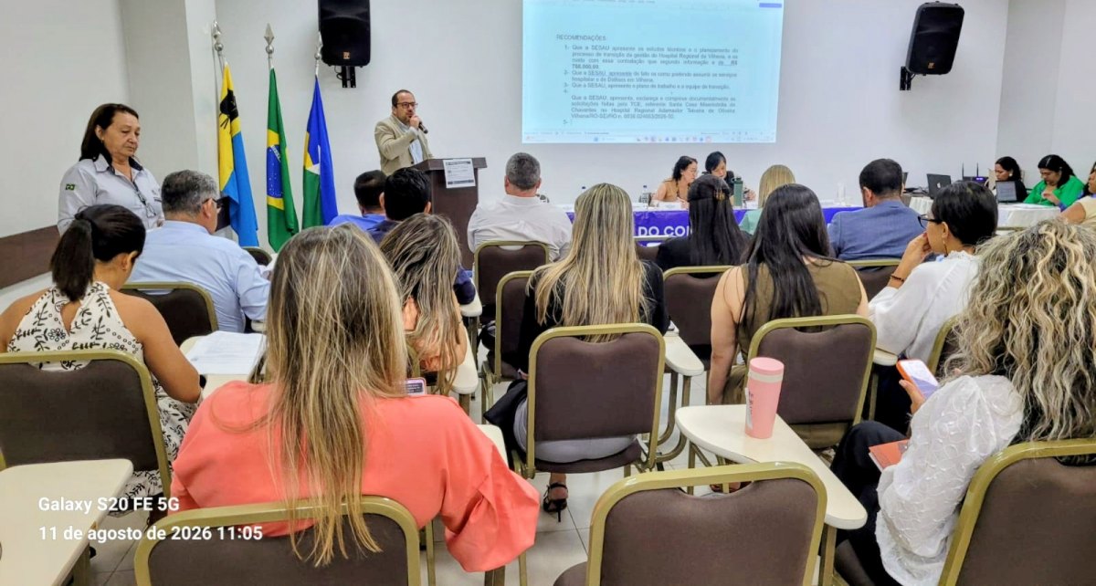 ALERTA: Conselheiro acionará órgãos de controle se Estado assumir hospital de Vilhena