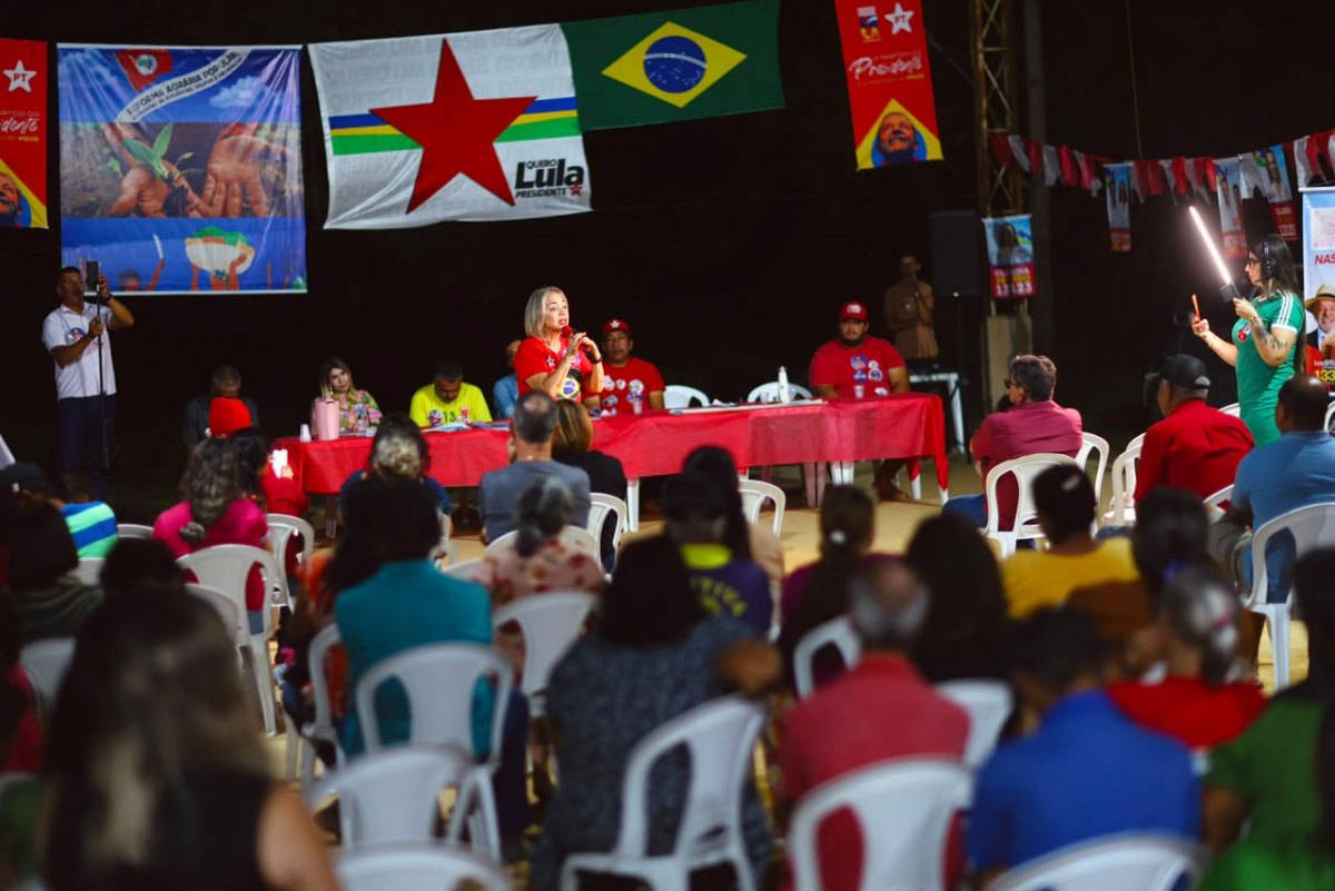 MACHADINHO DO OESTE: Expedito Netto e o Time do Lula participam de mobilização