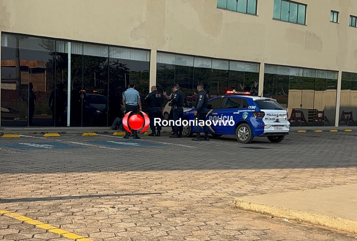 URGENTE: Criminoso é preso após invadir prédio da Defensoria Publica para furtar