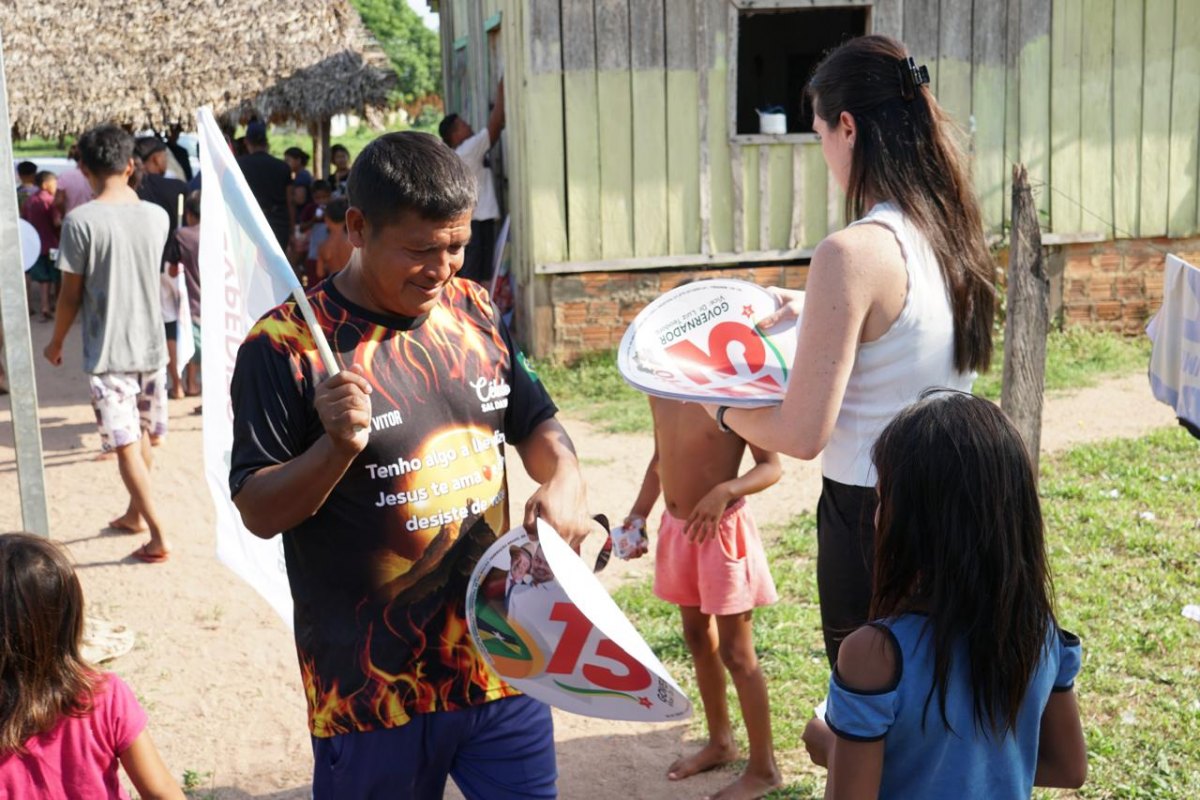EXPEDITO NETTO: Candidato visita aldeias indígenas em Guajará-Mirim