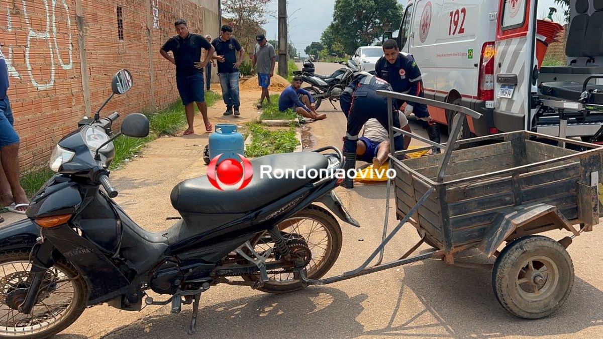 VÍDEO: Motociclista tem dedo amputado em grave colisão