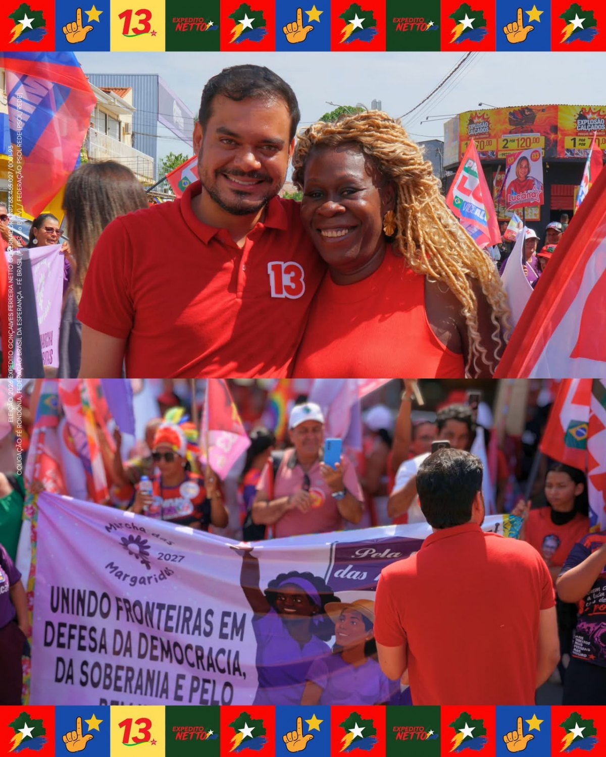 EM PORTO VELHO: Expedito Netto inicia última semana de campanha com visitas e entrevista