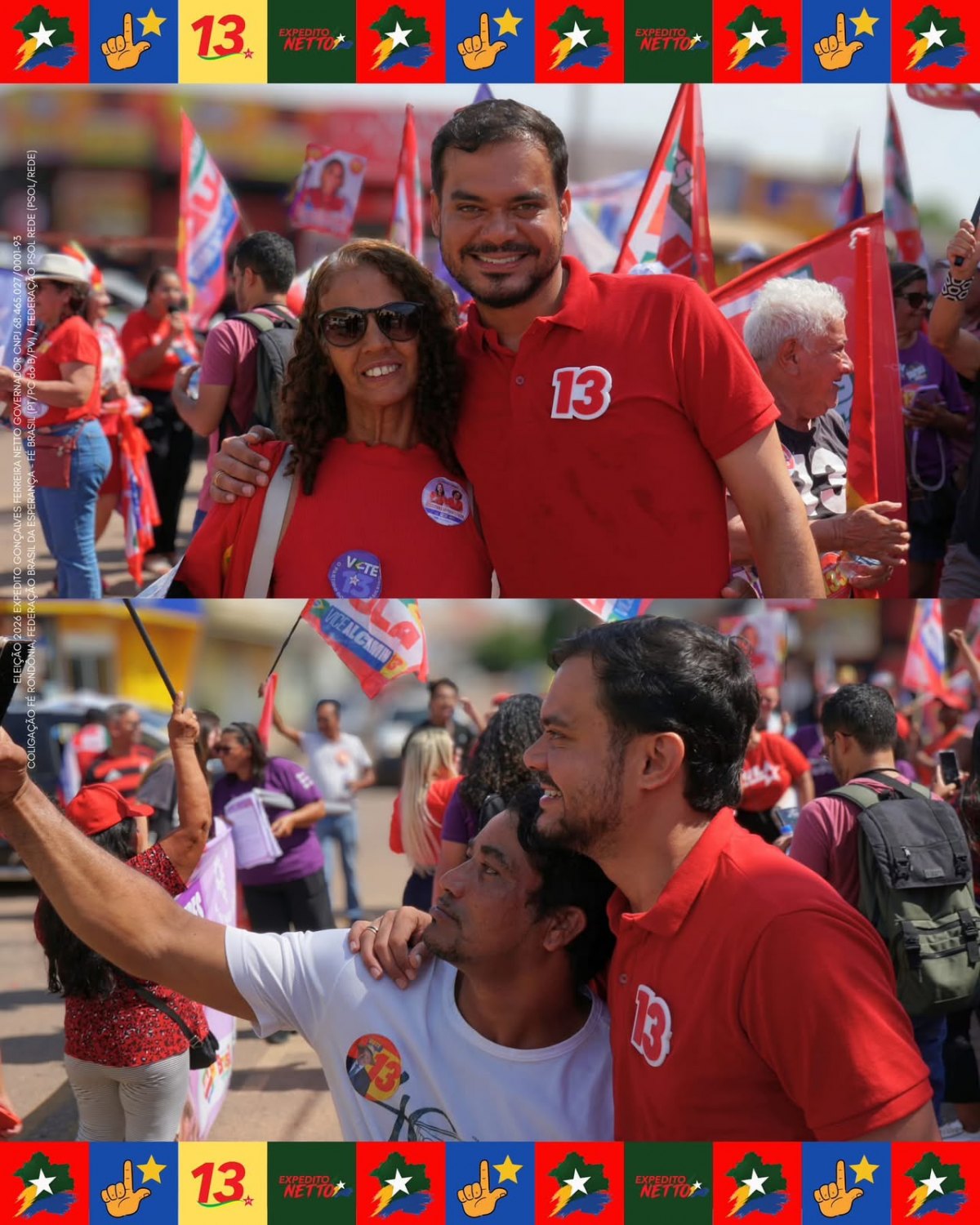 EM PORTO VELHO: Expedito Netto inicia última semana de campanha com visitas e entrevista